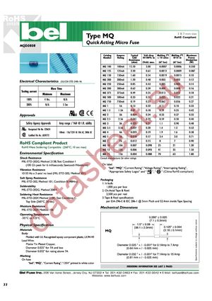 MQ 1 datasheet  